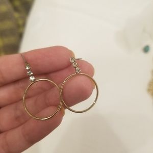 American eagle hoop earrings